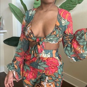 Floral Two Piece